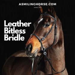 Horze Leather Bitless Bridle