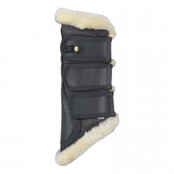 Horze Lincoln Faux Fur Brushing Boots 