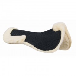 TdeT Paris Half Pad Black/White Imitation Fur