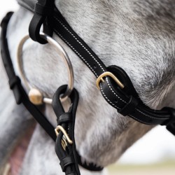 Horze Constance Padded Flash Snaffle Bridle